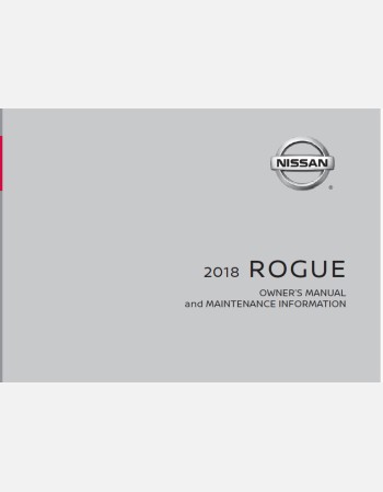 nissan rogue 2018 owners manual